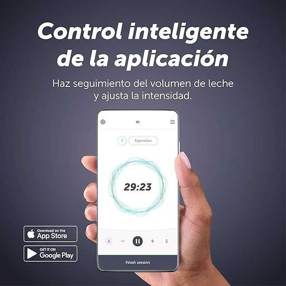 Elvie Stride 2 – Bomba Tira-Leite Elétrica (Smart, Soft-Silicone)