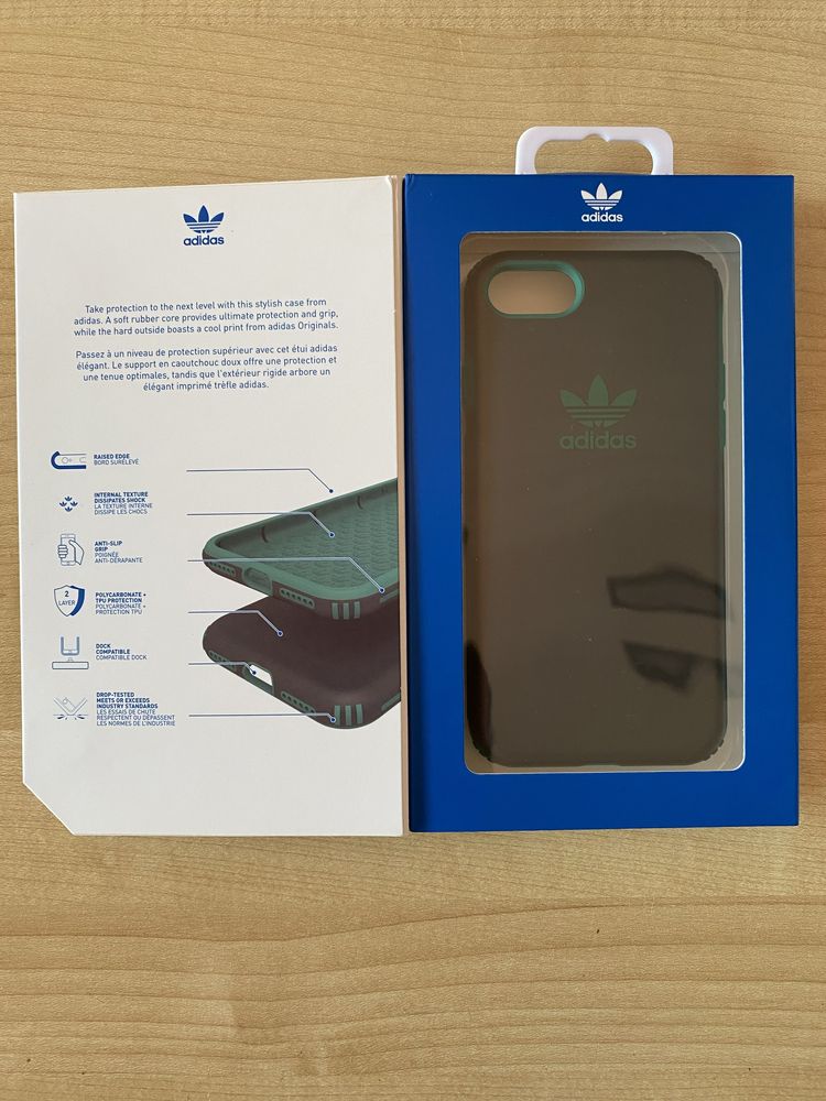 ADIDAS - Capa Dual Layer iPhone SE/8/7