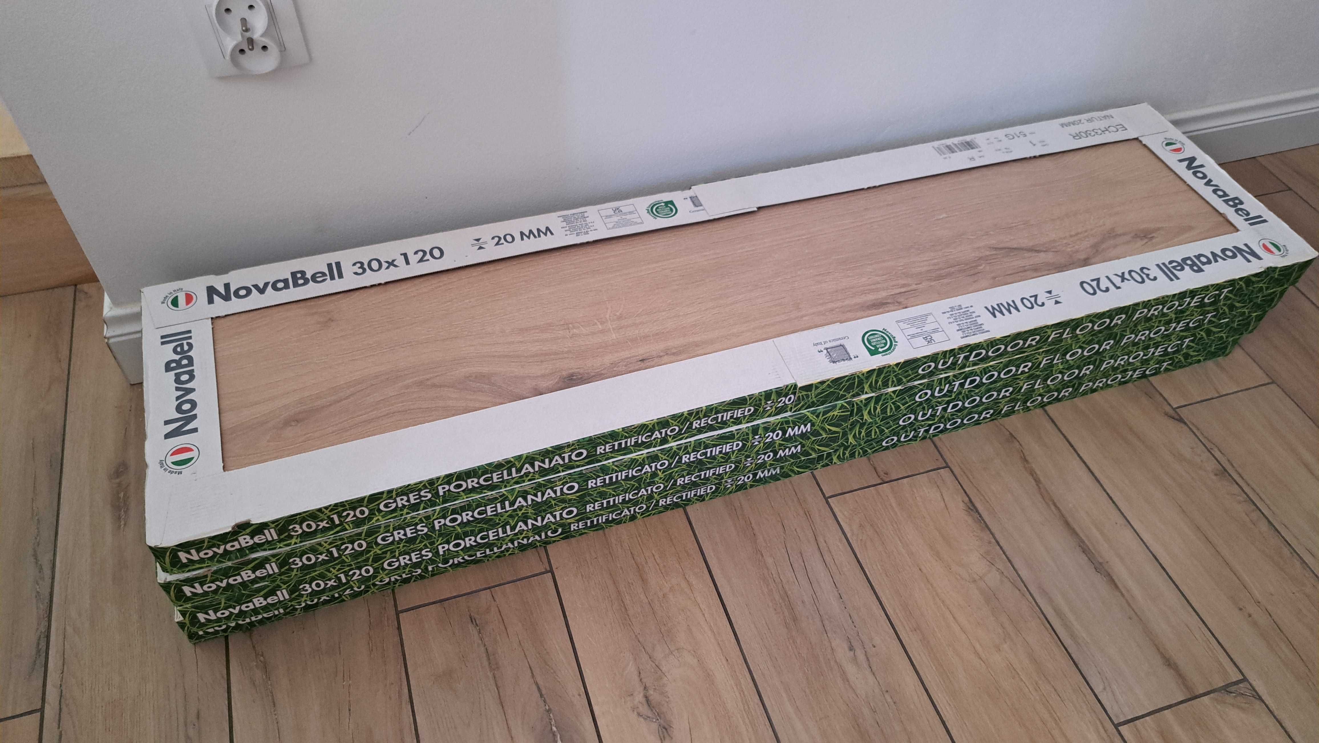 płyta tarasowa 120x30 Eiche natur Novabell 20mm