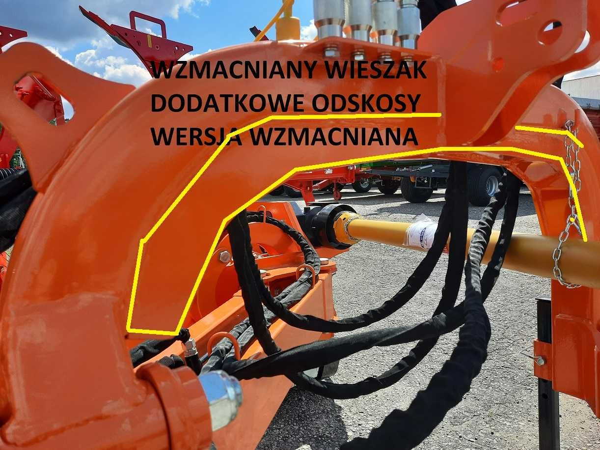 Promocja KOSIARKA BIJAKOWA Zeppelin 1600R Tylno Boczna do Skarp Rowów
