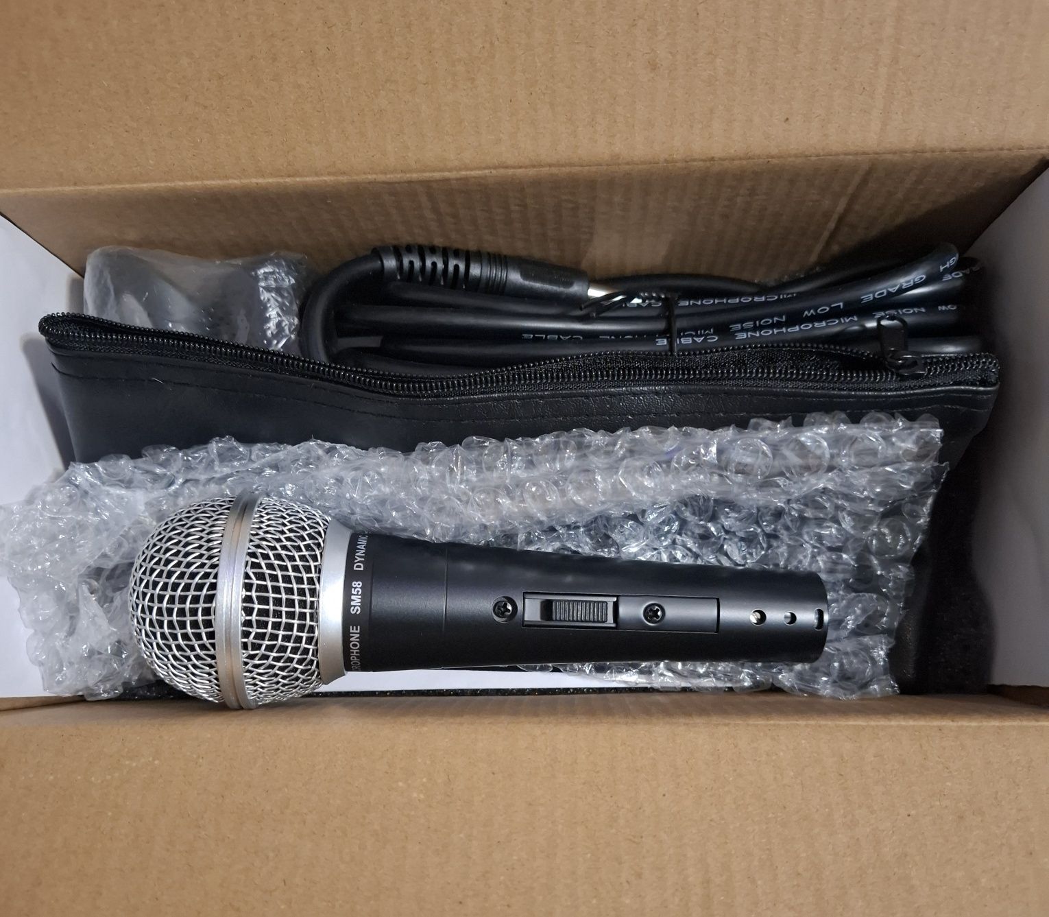 Mikrofon SM58 nowy komplet