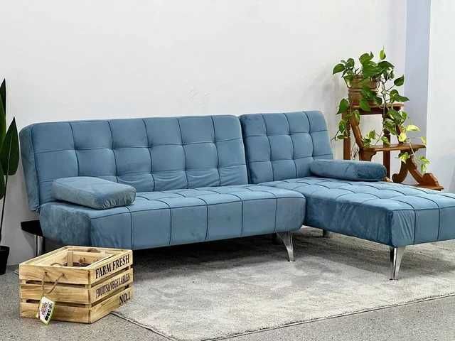 Novo sofá chaise longue azul - OFERTA ESPECIAL - ENVIO GRÁTIS