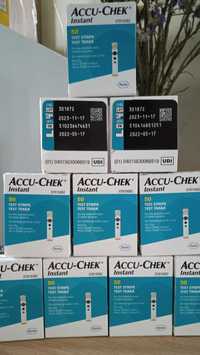 Тест-смужки до глюкометра Accu-chek Instant.
Тест полоски.