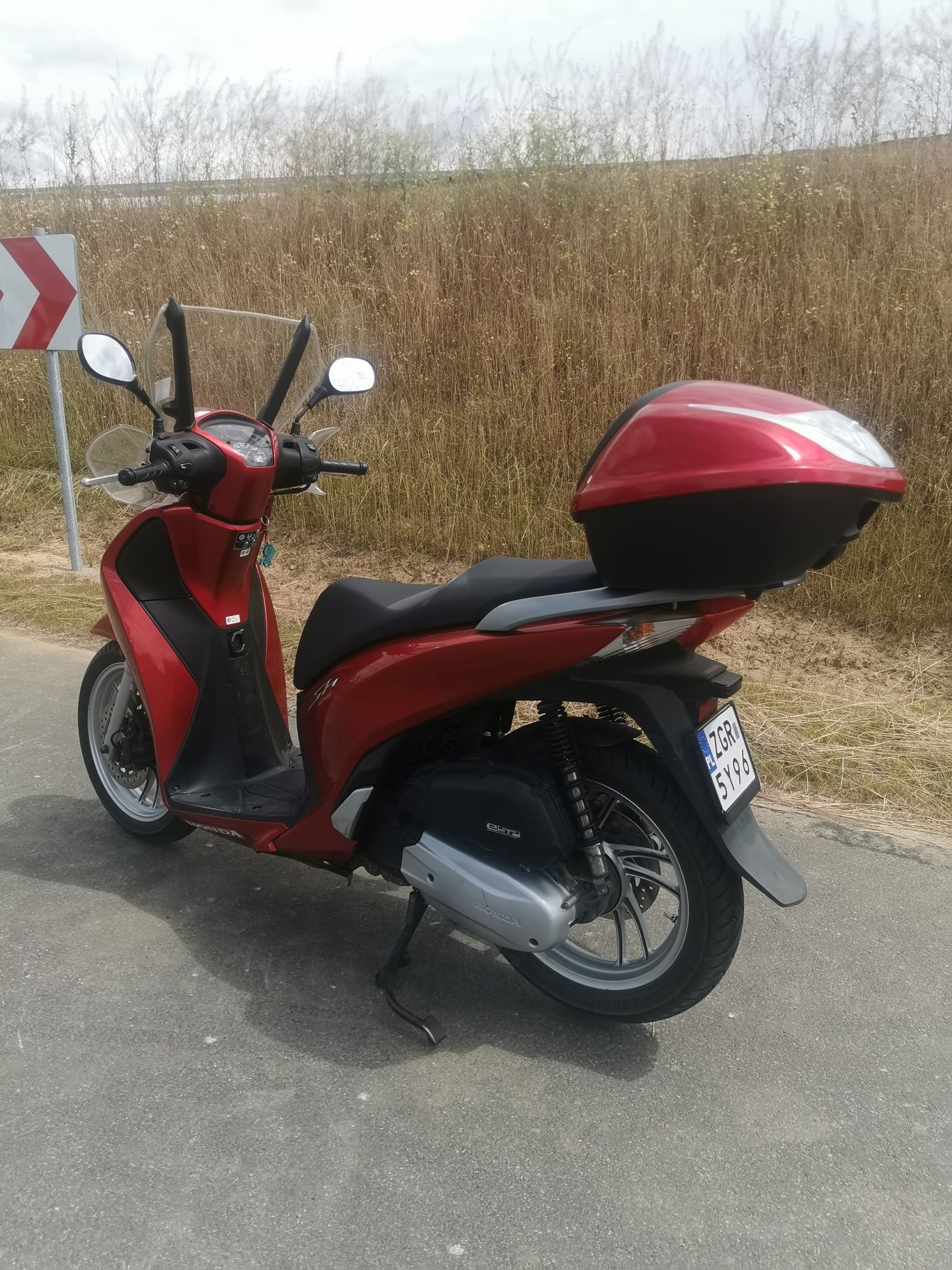 Honda SH 125 wtrysk paliwa.