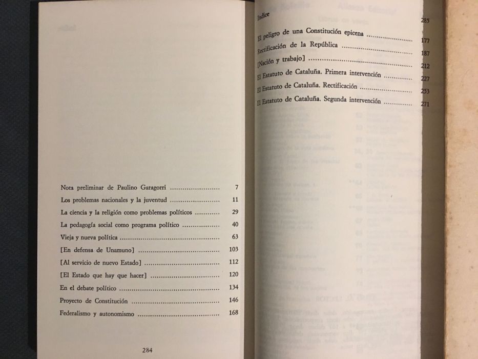Obras de e sobre Ortega y Gasset