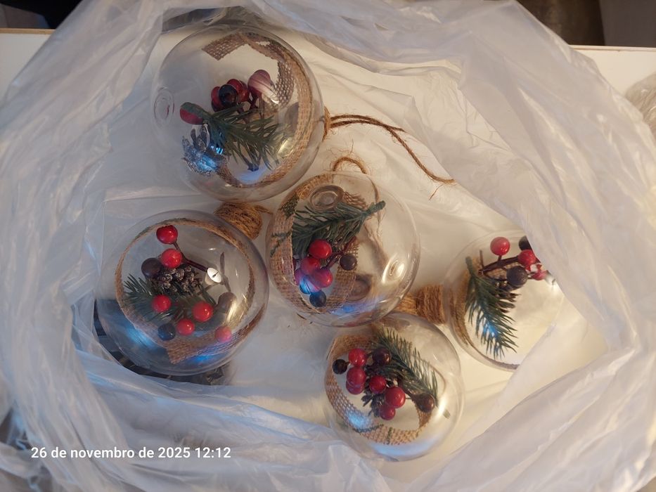 VÁRIOS Enfeites Árvore Natal