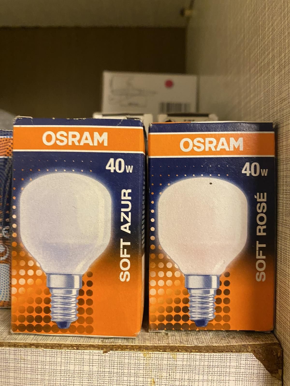лампа OSRAM 40 Вт, 60вт,Soft, лампочка Е14, Е27