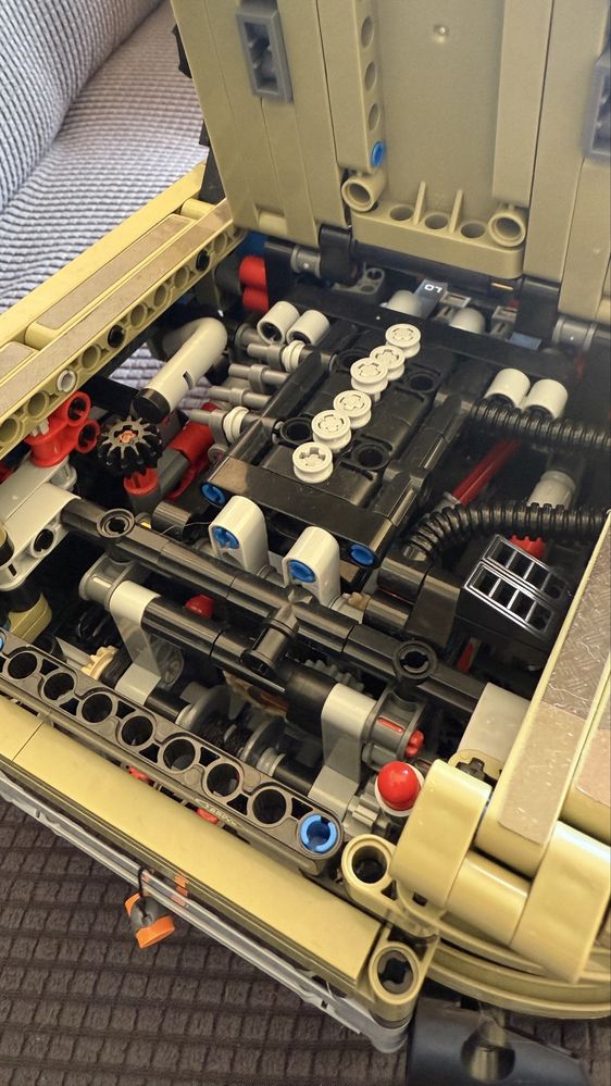 Brinquedo Jeep tipo Lego Technique