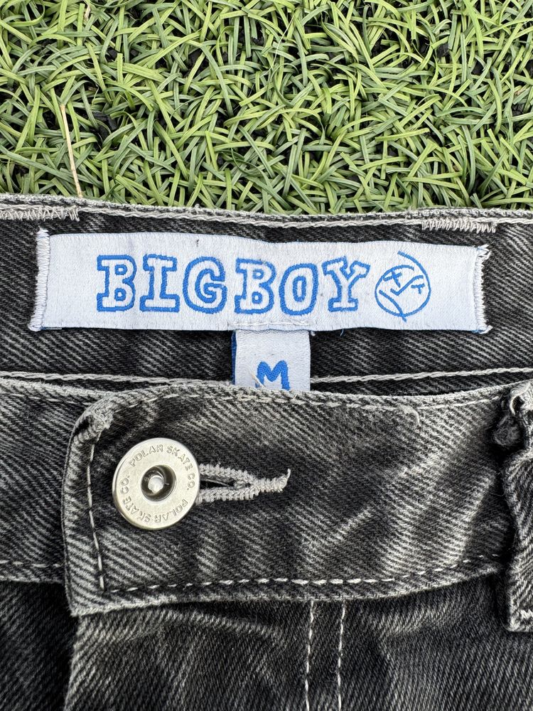 Polar big boy Work Pants Washed Black Rare Биг бой ворки старое лого