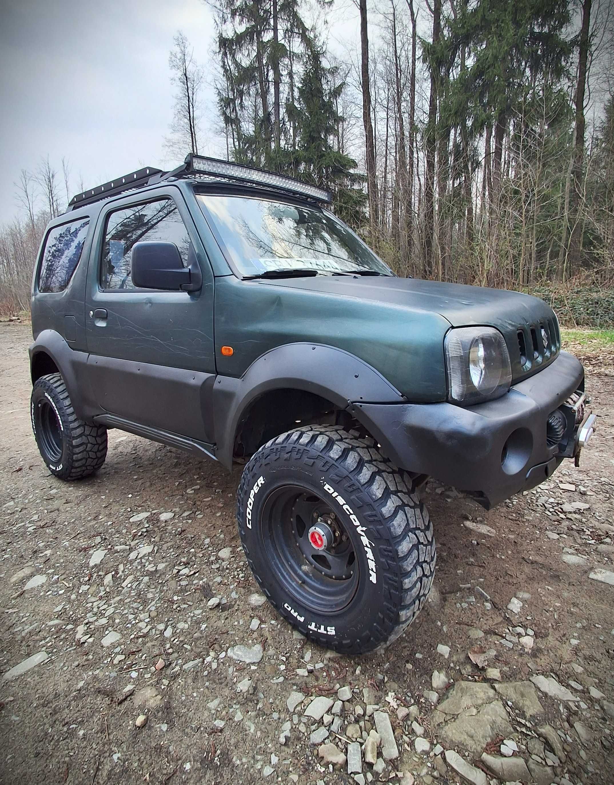 Suzuki Jimny swap 1.6 2000r ZDROWA RAMA bez konserwacji lift 3" MT 30"