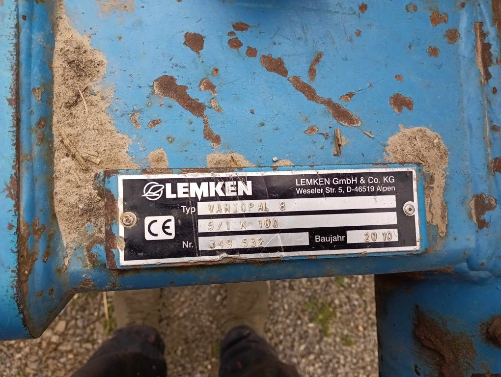 Lemken VariOpal 8  .  5+1  ażury ażur pług nie kverneland Vario 6