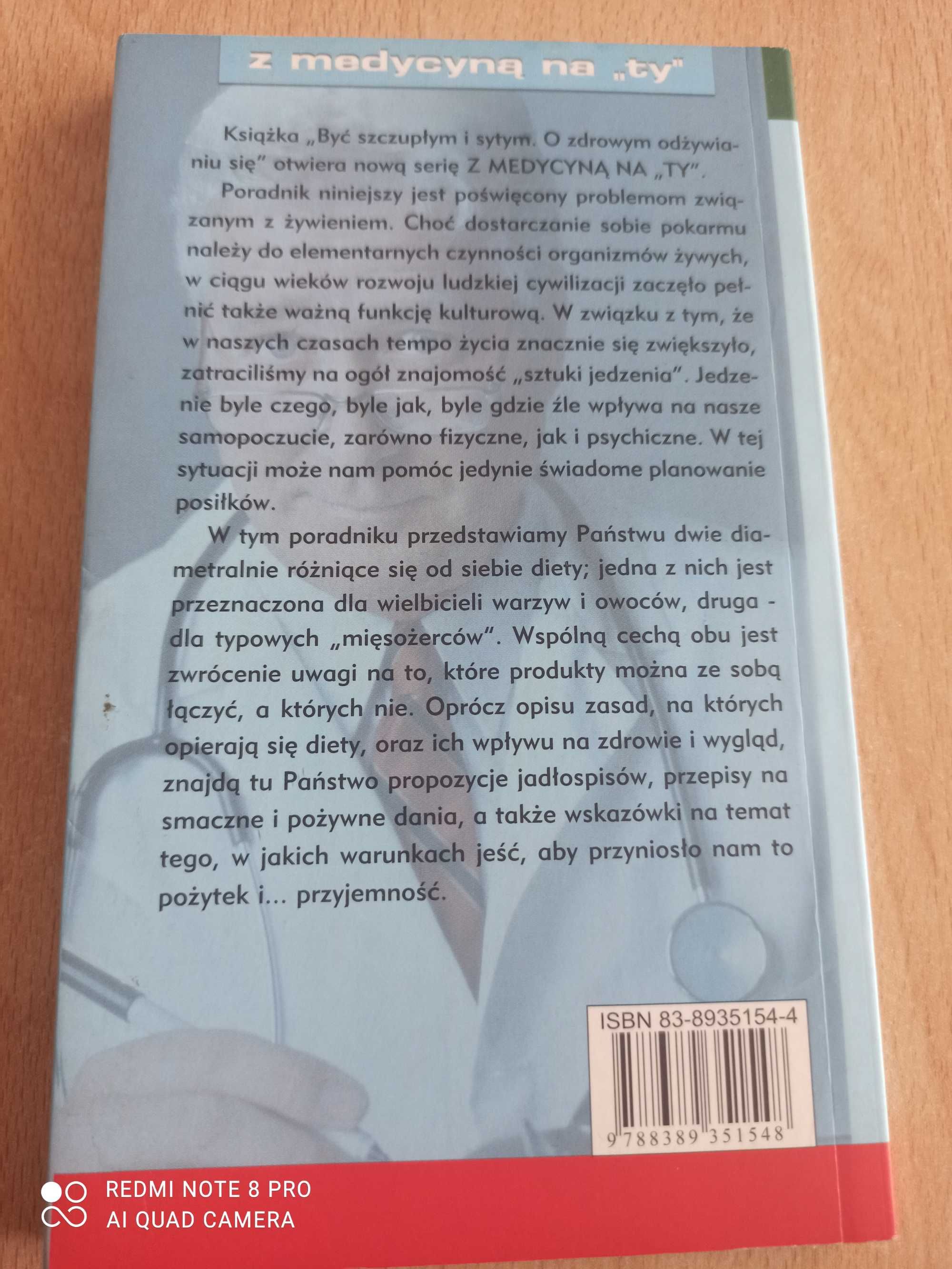 Książka, Być szczupłym i sytym. Jolanta Michalska.