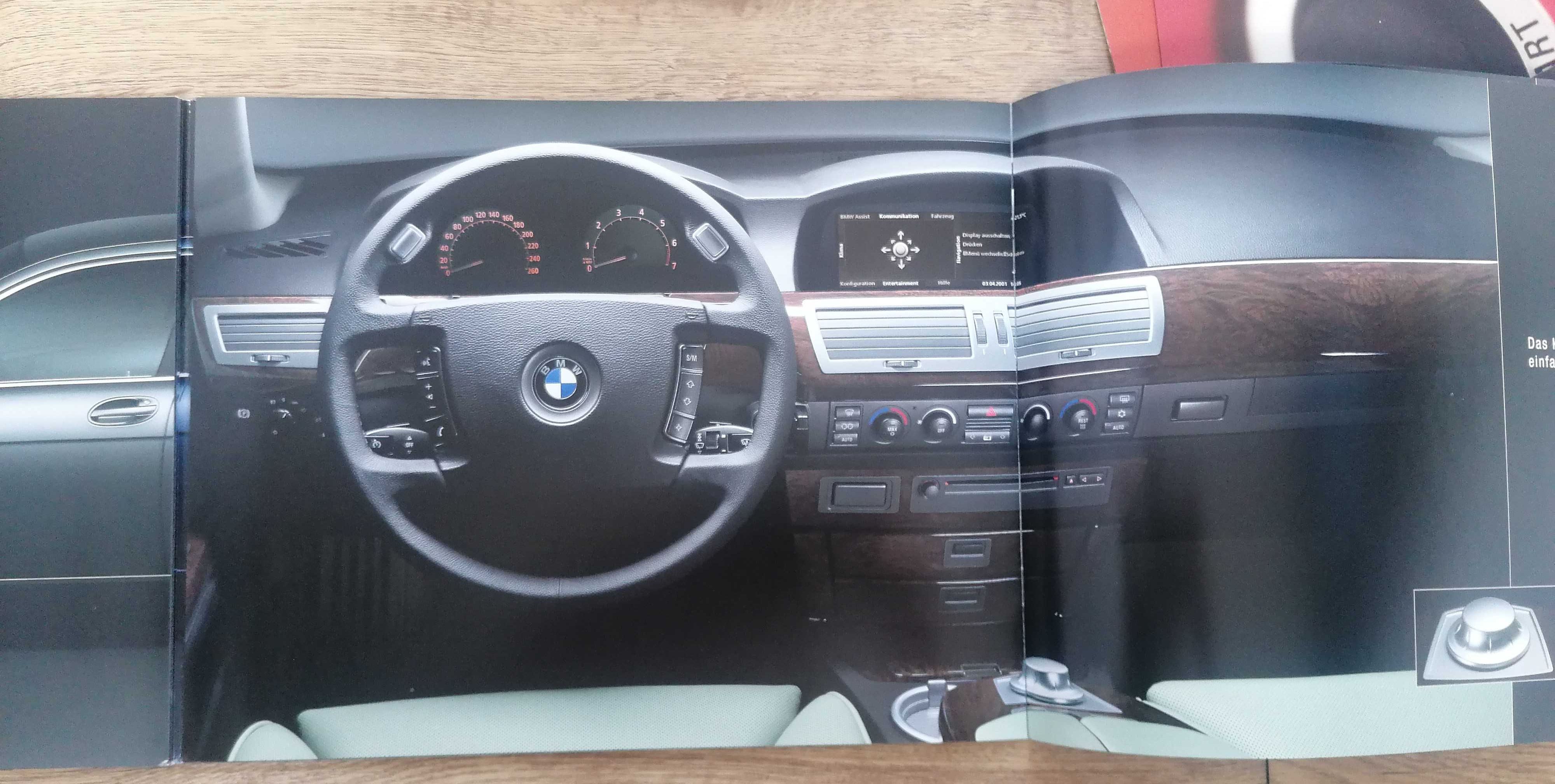 Prospekt BMW 7 E65