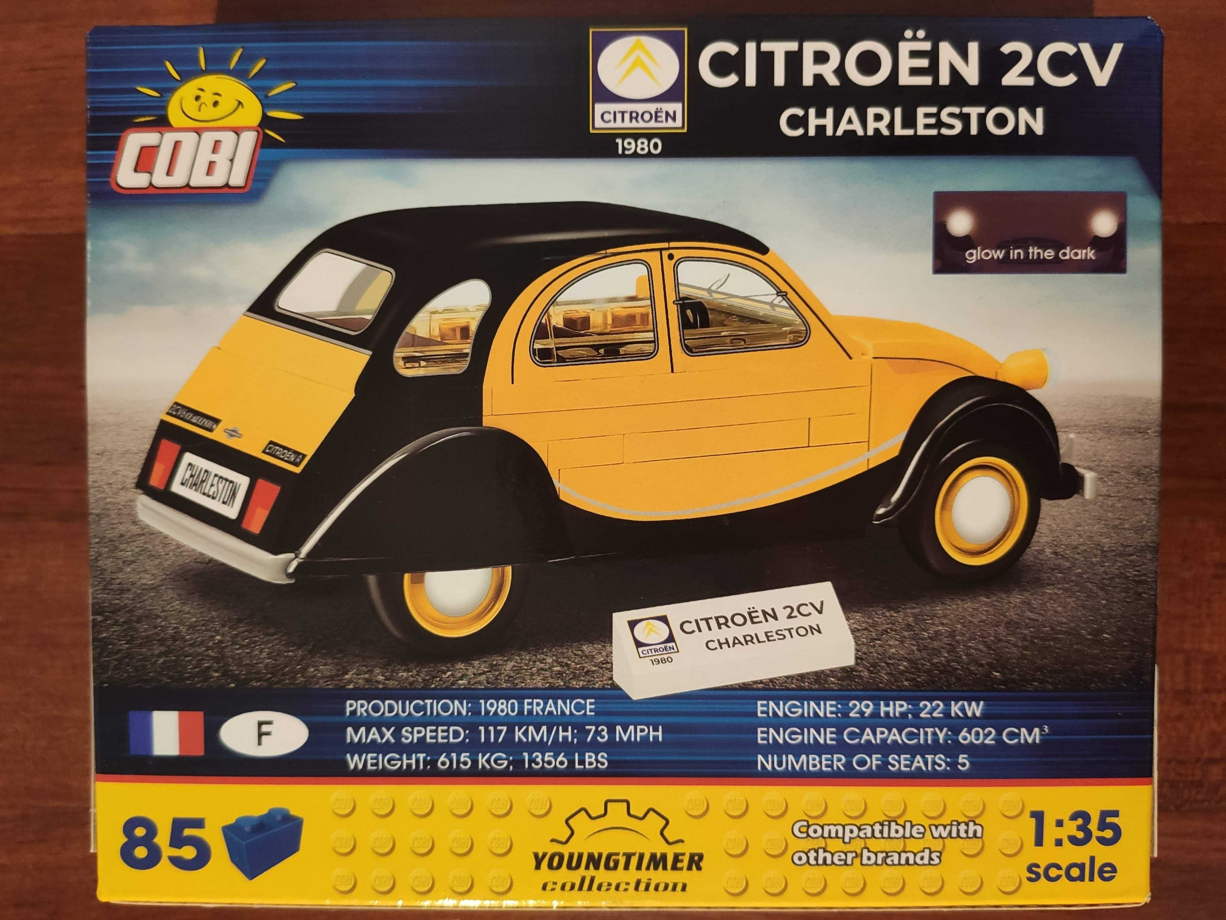 Carro miniatura Citroen 2CV Cavalos Charleston Cobi Toys