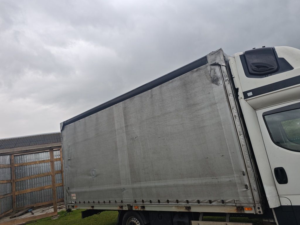 Kontener plandeka 10 palet 5m/230/220 burty aluminiowe
