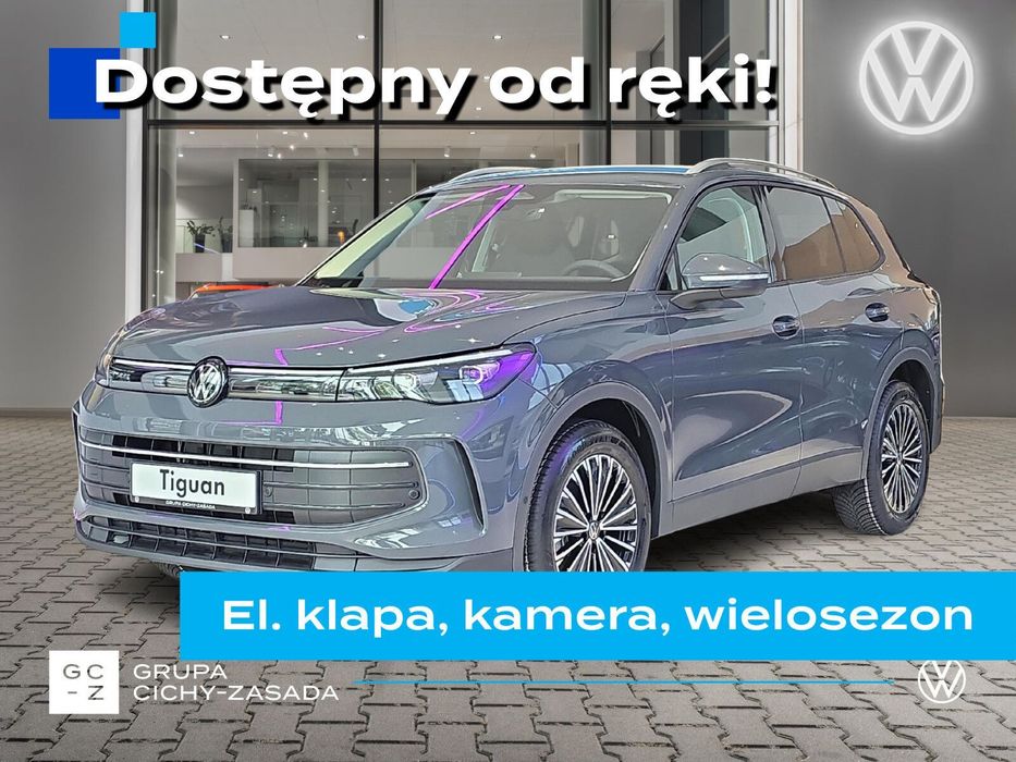 Volkswagen Tiguan Od ręki! Kamera, el. klapa, zimowy, opony wielosezonowe