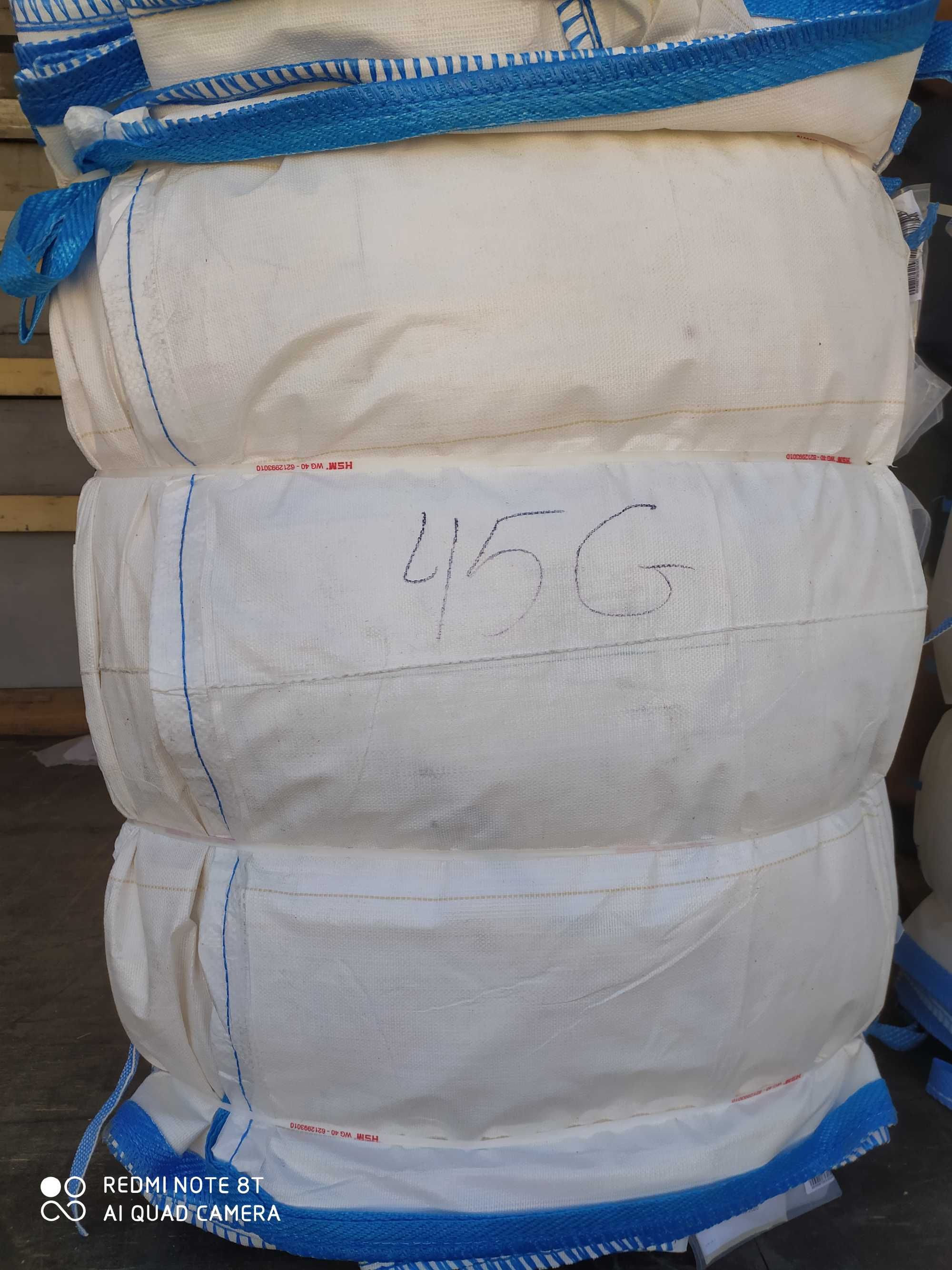 big bag 90/90/110 cm używany czysty worek na paszę/nawozy/zboża