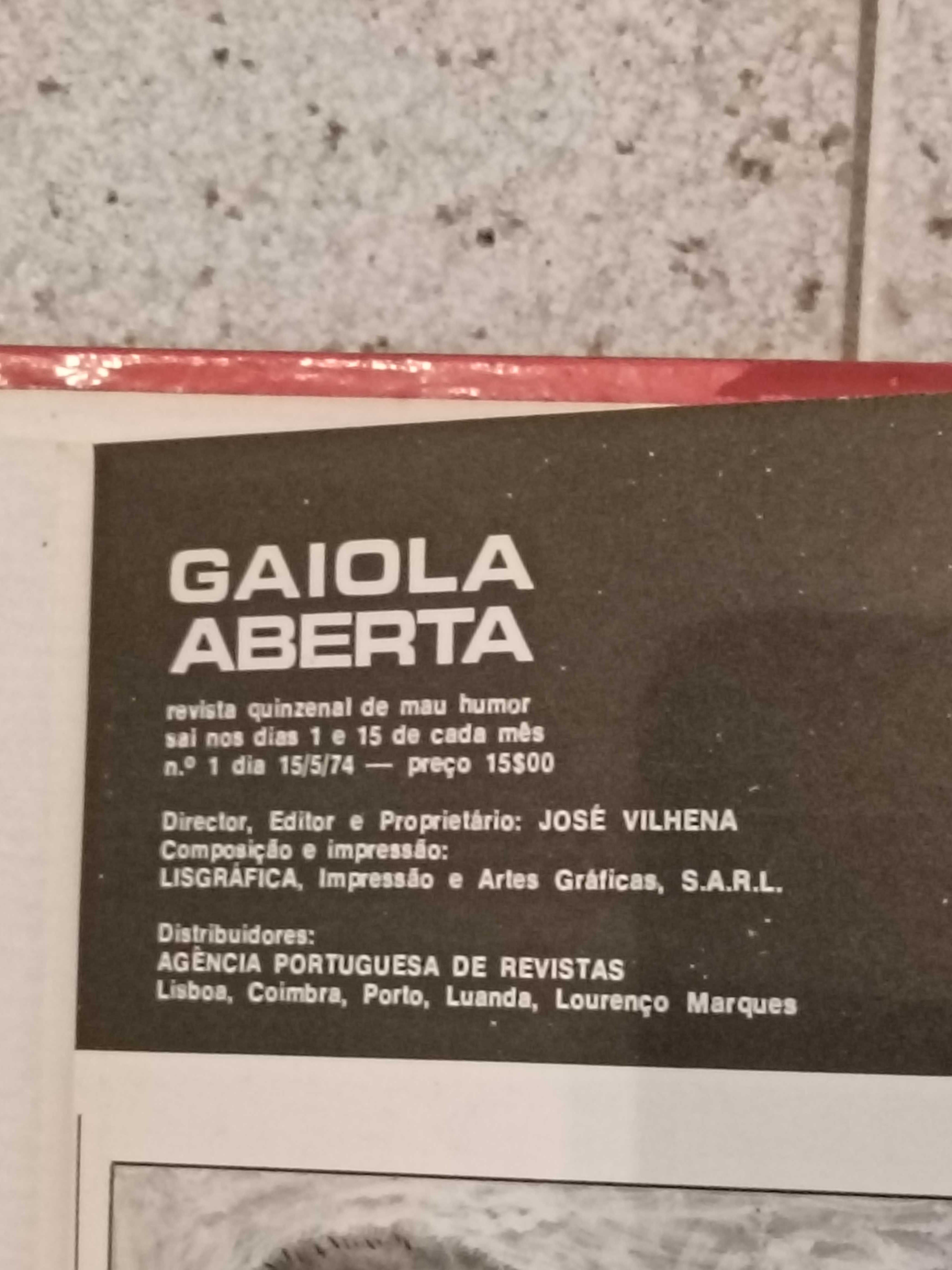Gaiola Aberta Volume 1, José Vilhena