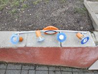 Lampa sufitowa do pokoju kuchni 4x40W stan bdb