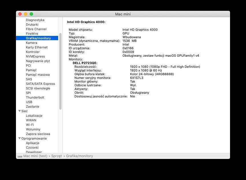 Mac mini A1347 Intel Core i5 8GB RAM 120GB SSD