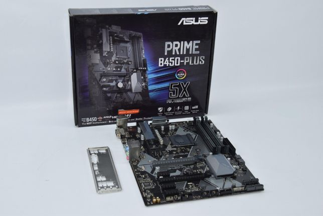 Материнская плата ASUS Prime B450 Plus (AM4, AMD B450) #16384