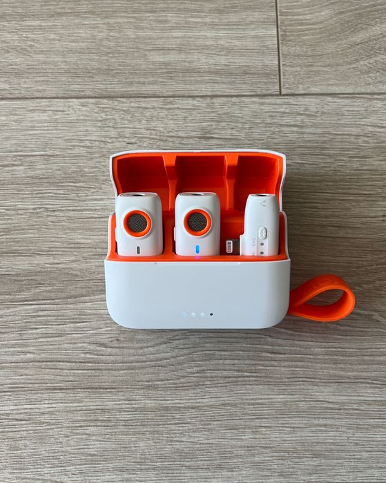 Hohem Mic 01 - zestaw bezprzewodowych mikrofonów do Iphona