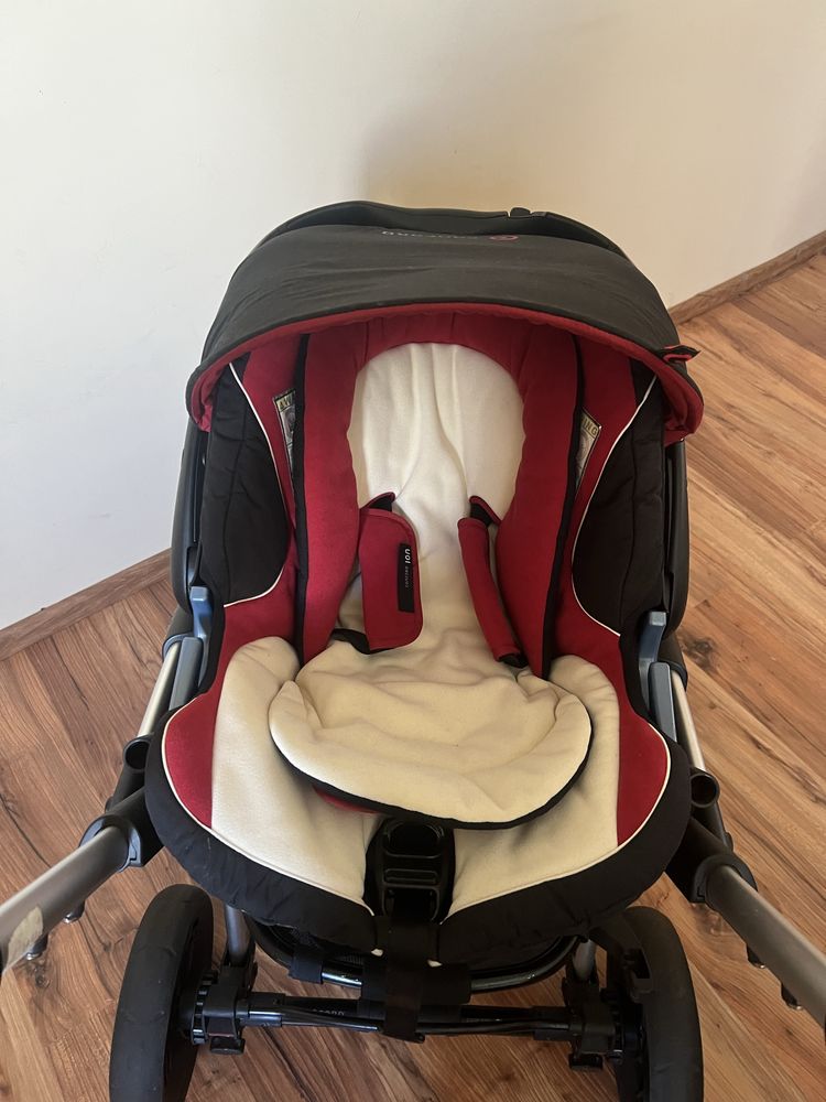 Wózek firmy Concord Fusion 3 w 1 + dodatkowa gondola firmy Maxi Cosi