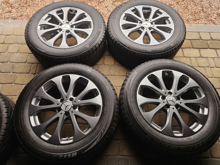 Koła zimowe 18" Mercedes GLC GLK ML oryginał 235/60/18 czujniki
