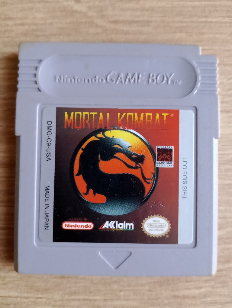 Mortal kombat game boy