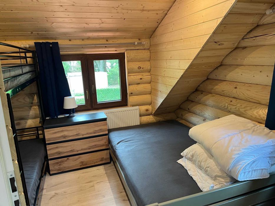 Nowy Luksusowy Domek z Bala, jacuzzi, 50m do jeziora, sylwester