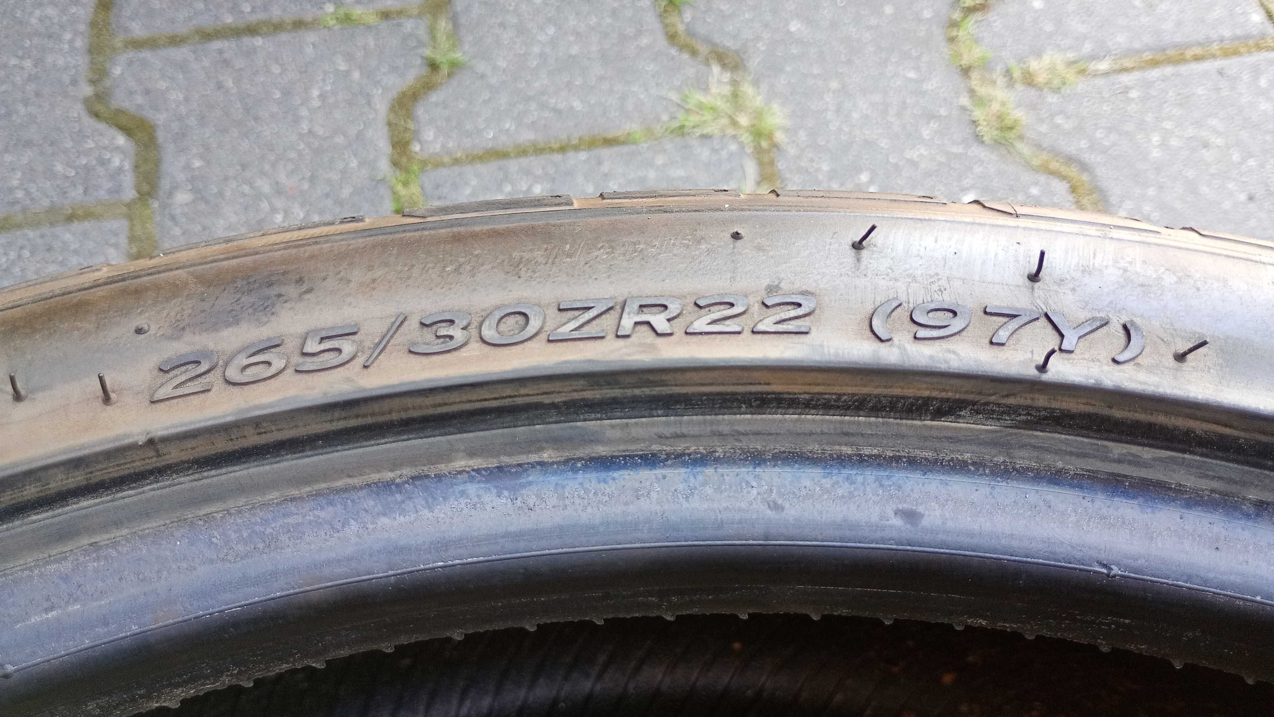 2x 265/30R22 Hankook Ventus S1 Evo 3 Lato Używane FV Siedlce