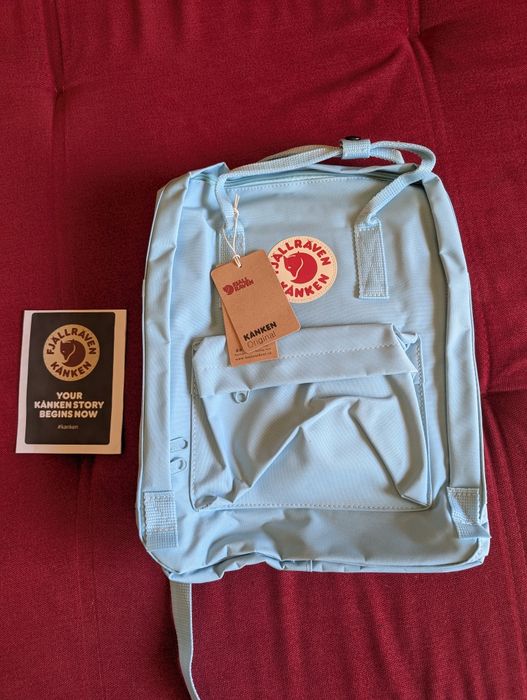 NOWY Plecak Kanken Fjallraven błękitny