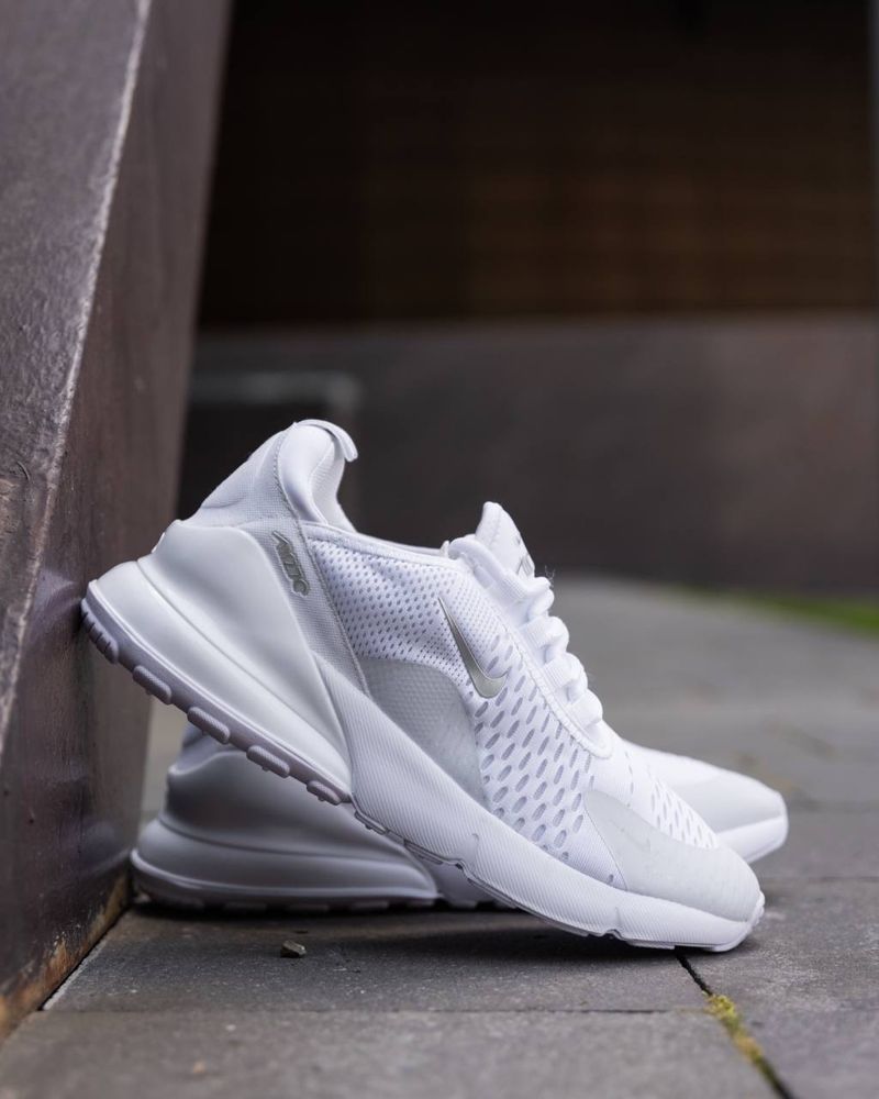 Мужские кроссовки найк аир макс Nike Air Max 270 All White [41-46]