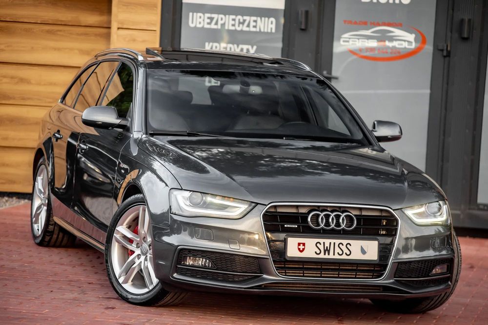Audi A4 Avant 2,0 TFSI Quattro S-Line Xenon Nawigacja Panorama Dach Podgrzewane Fote