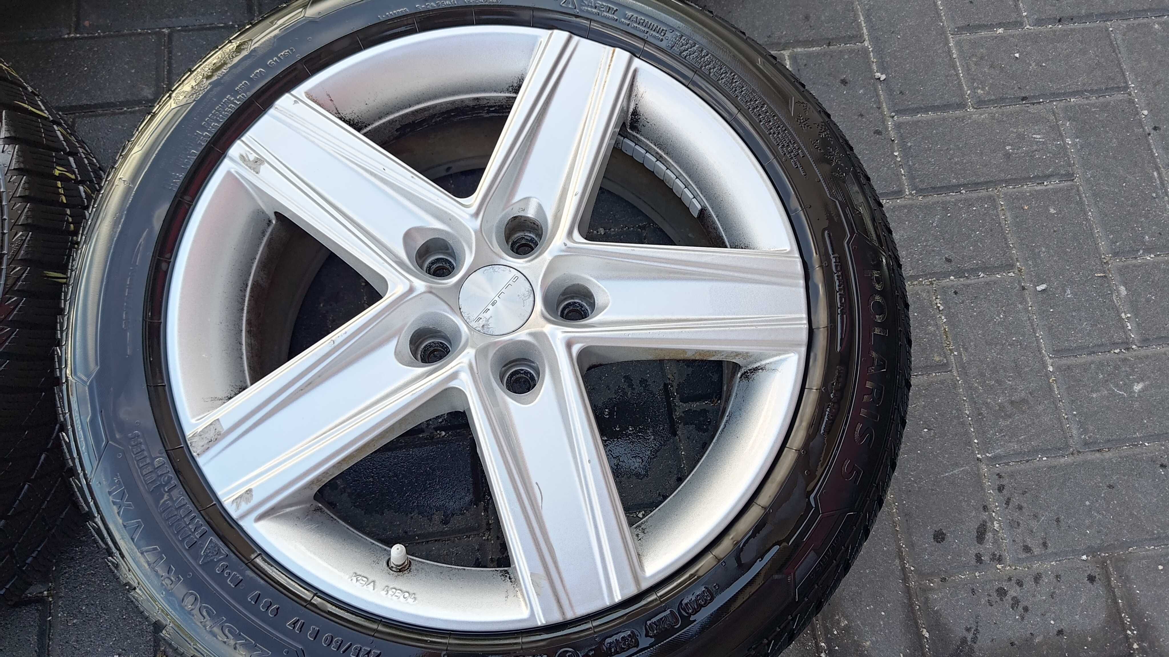Koła Aluminiowe Aluett 7.5" x 17" 5x120 ET45 BMW OPEL AUDI