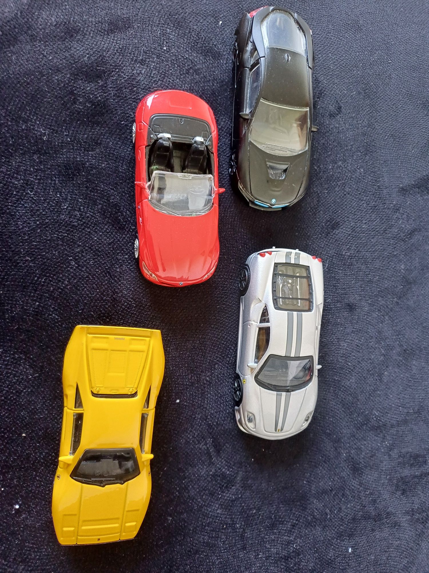 Modele aut BMW,ferrari burago,rastar skala 1:43