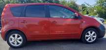 samochód osobowy NISSAN NOTE