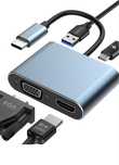 Aplimln 4 w 1 USB C Adapter wieloportowy