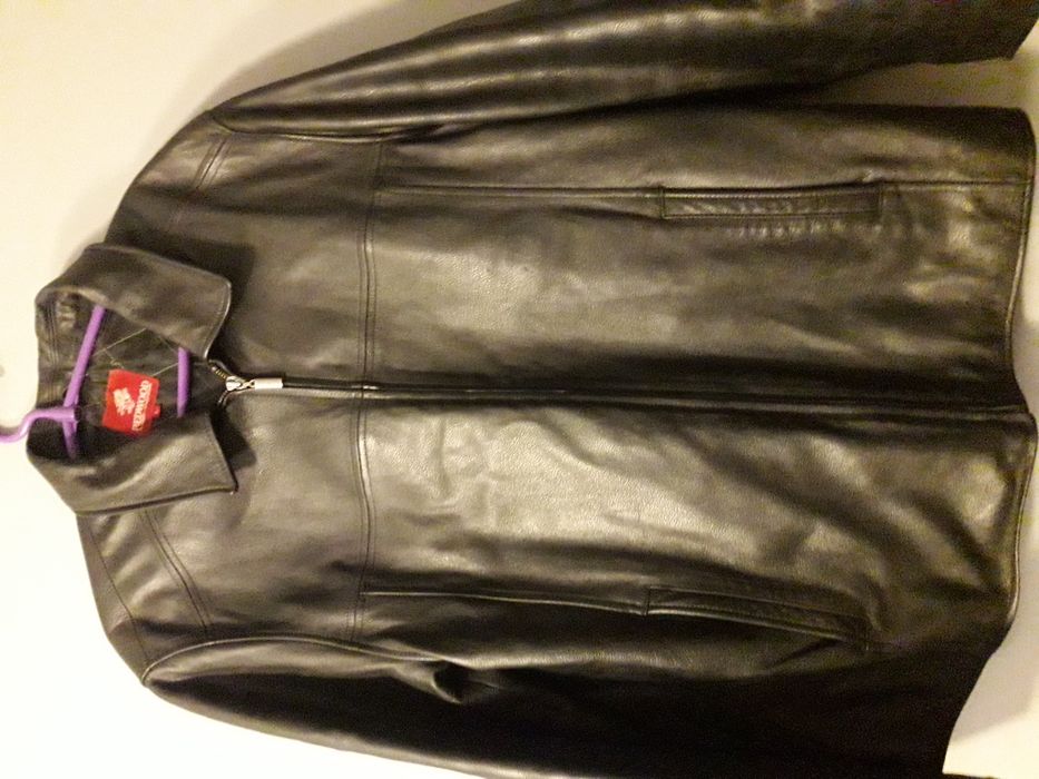 Black Friday!! Kurtka skórzana , skóra rozm.L REDWOOD