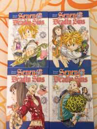 Manga Seven Deadly Sims Tomy 1-4