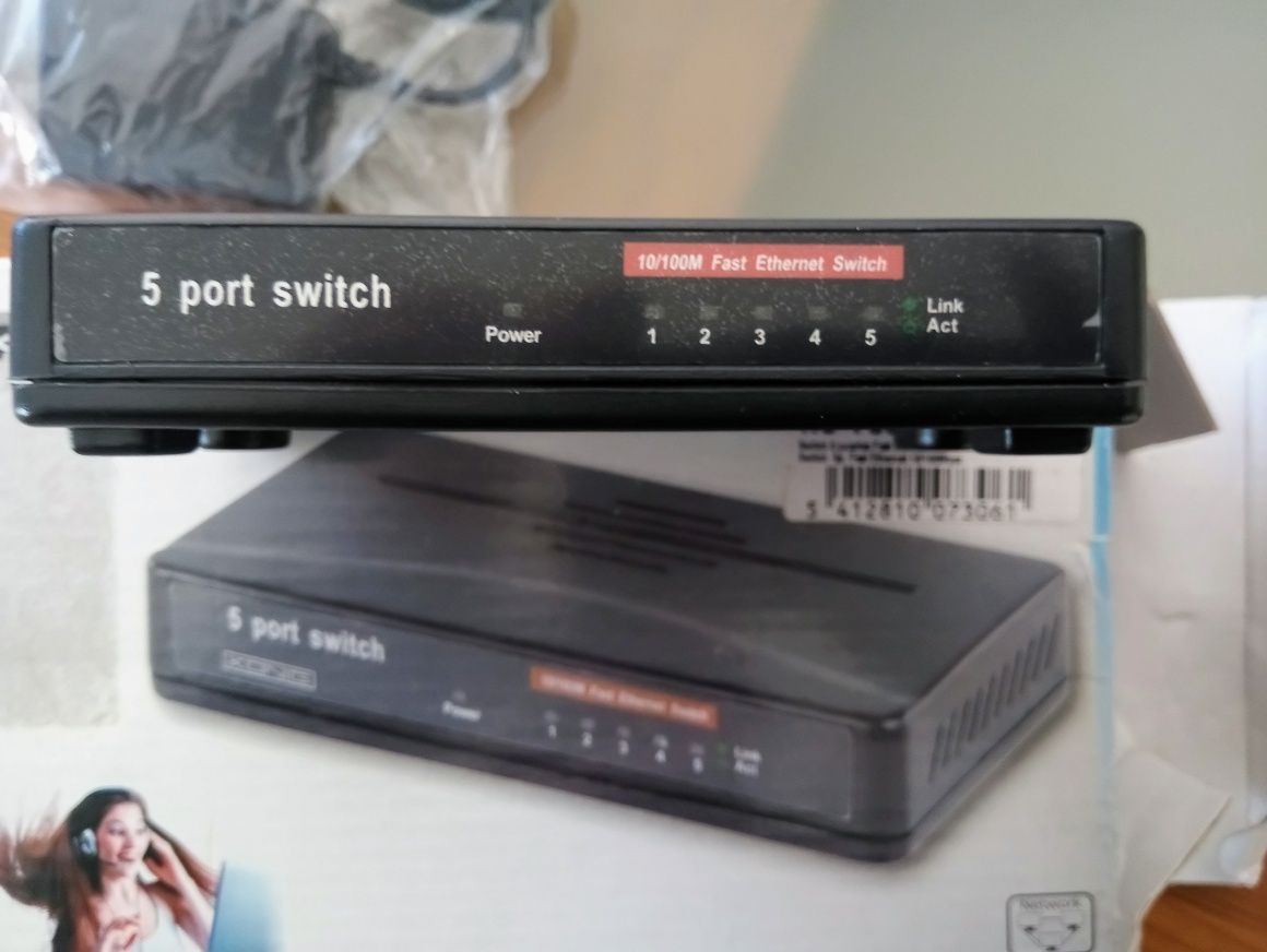 Switch 5 portas 10/100 ethernet