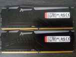 Оперативная память DDR5 Kingston FURY Beast RGB 6000Mhz 32Gb 2x16Gb