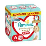 Трусики Pampers premium care 6 (15+кг) 93шт
