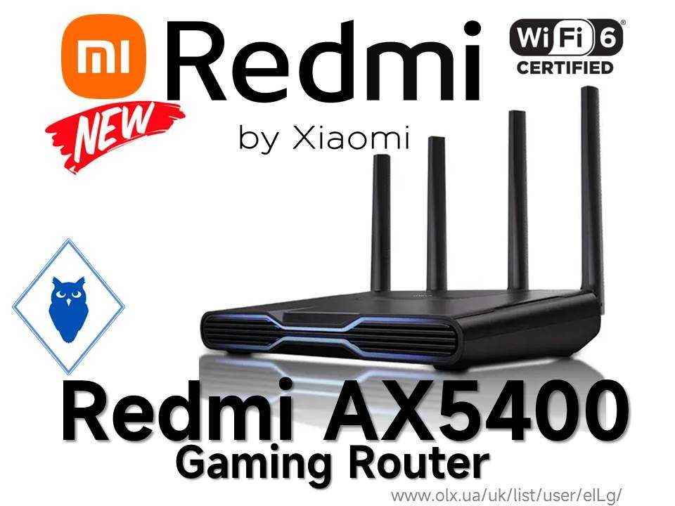 Xiaomi Redmi AX5400 Gaming WiFi 6