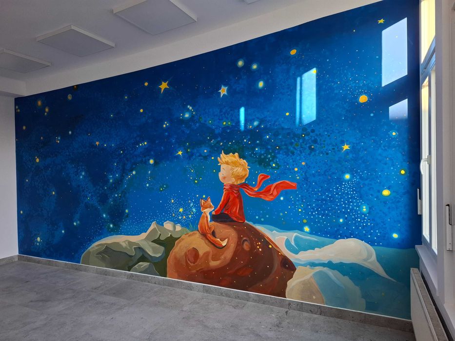 Artystyczne malowanie ścian