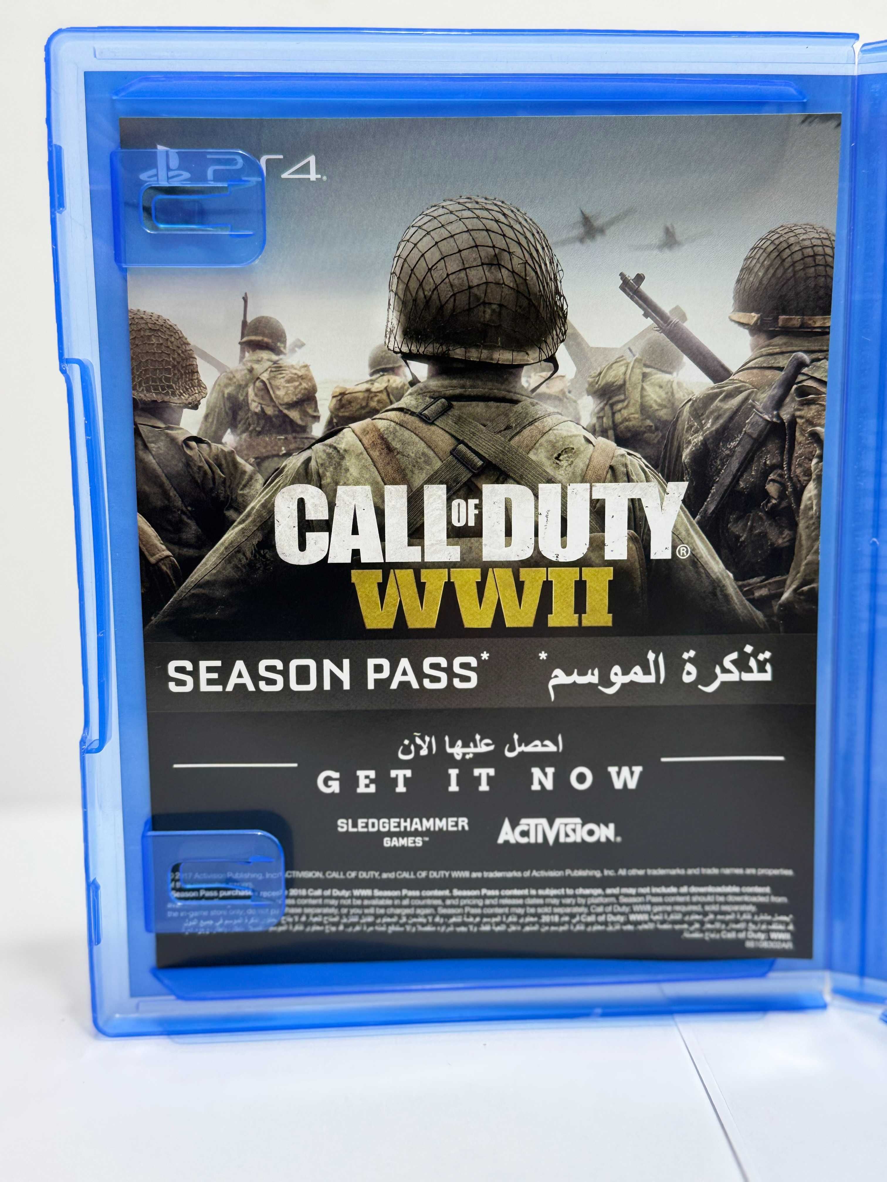Gra Call of Duty WWII na PS4 Playstation 4, ENG wersja, bdb stan!