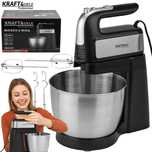 KRAFT&DELE Mikser Kuchenny Robot Ręczny Z Misą 1000w 4,5l KD4141