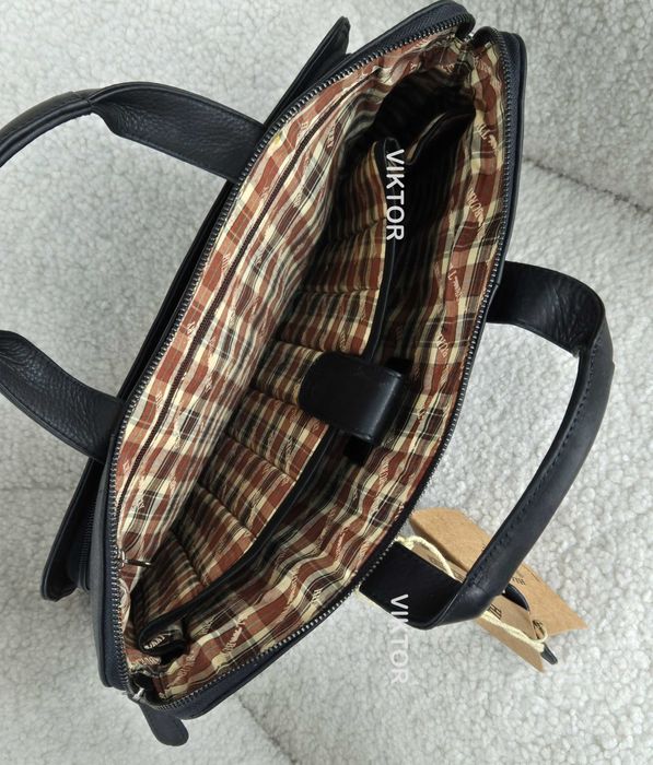 Кожаная сумка для ноутбука Hill Burry 3122. Германия. Шкіряна сумка