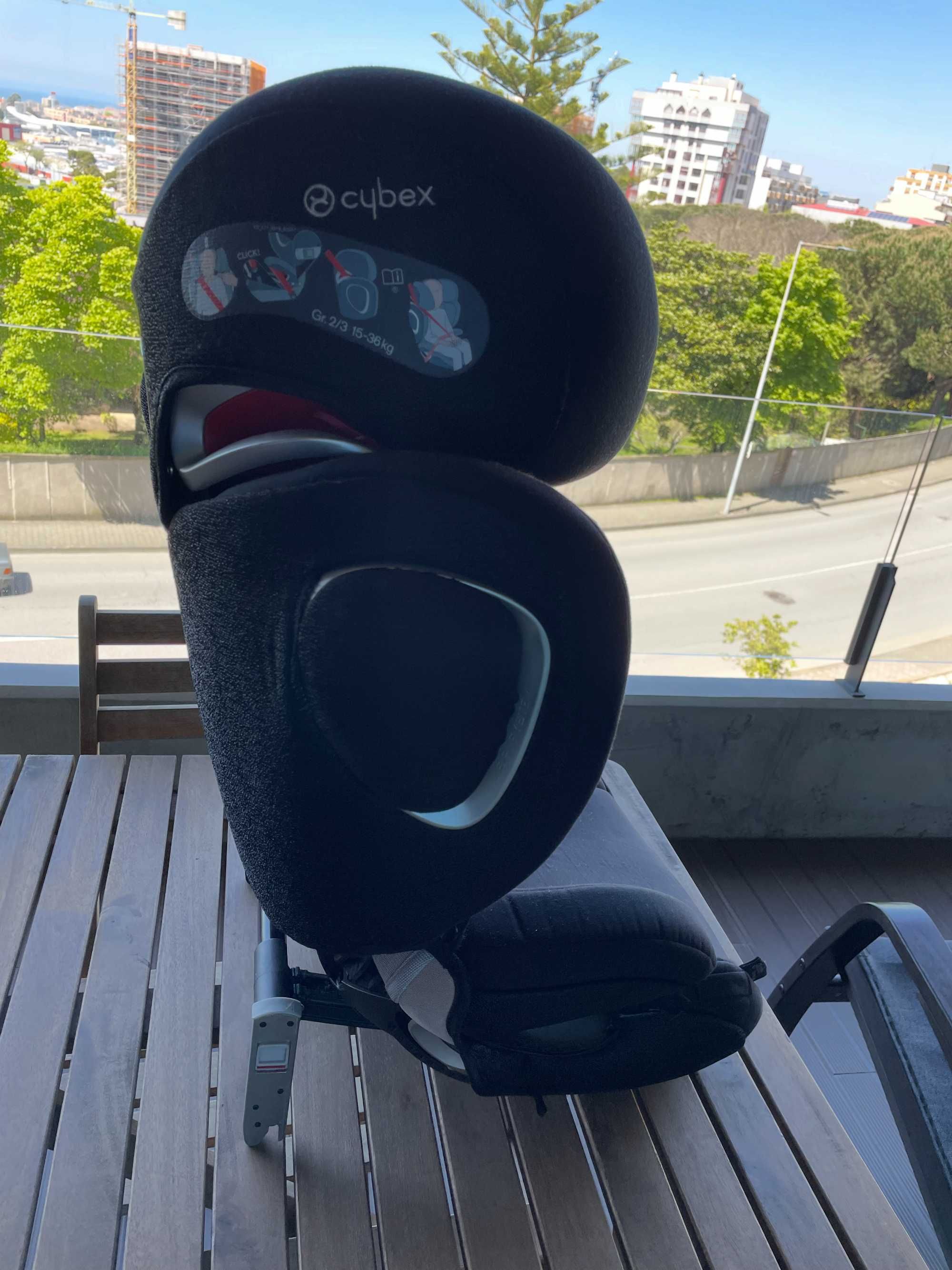 Cadeira Auto Cybex Solution Z-fix Grupo 2/3 15-36Kg com Isofix