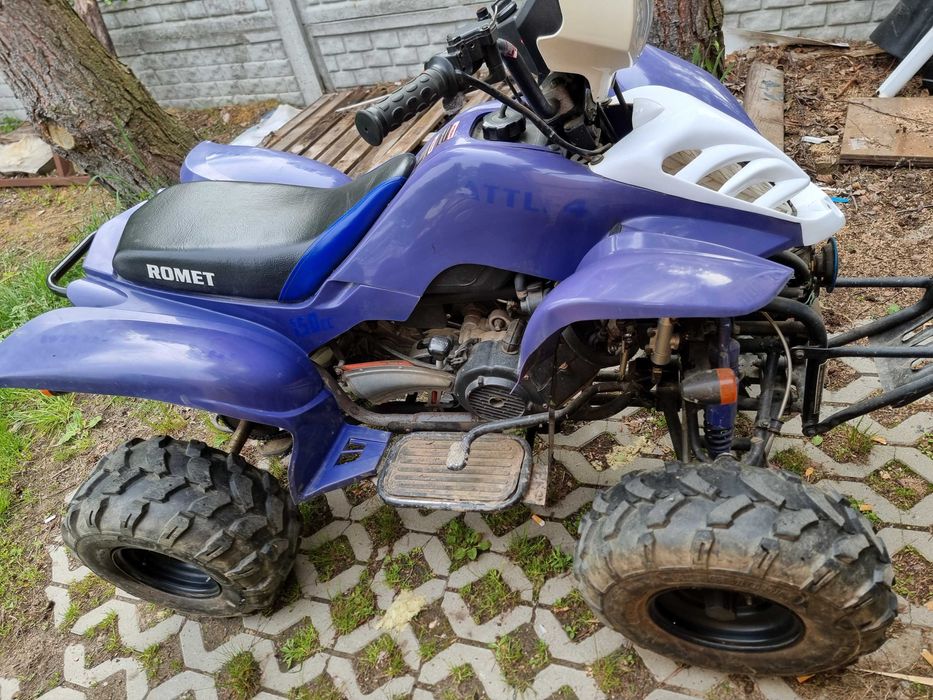 Quad 150 Romet czterosuw bieg wsteczny możliwy transport